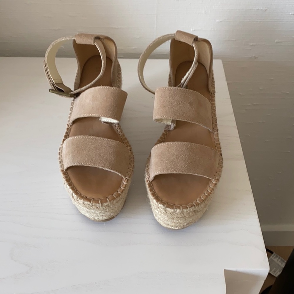 Soludos Wedges Tan
